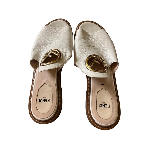 Fendi Shoes - Fendi Open Toed Slides
